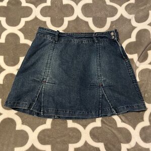 Denim Mini Skirt